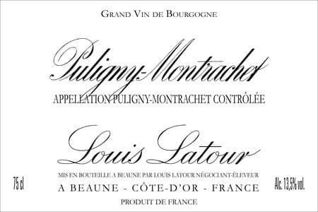 Puligny-Montrachet 2020 - Maison Louis Latour